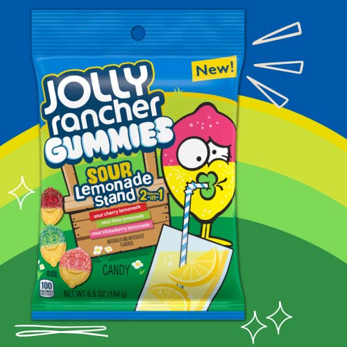 Sour Lemonade Gummy Candy, On The Go Snack, Party Favors, & More, 6.5 Ounces. (Pack Of 2) #TOP5