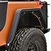 EAG Steel Rear Fender Flare Armor Fit for 76-86 Wrangler CJ7