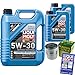 Produktbild QR-PARTS 69325677 Filter Set Inspektionspaket 7 Liter Motoröl Longtime High Tech 5W-30 MANN-FILTER Ölfilter