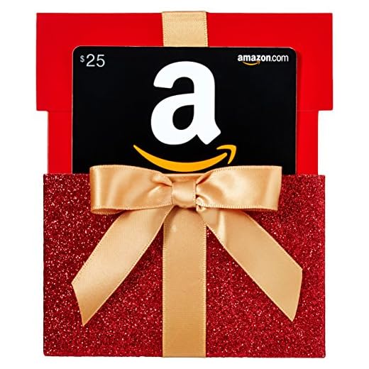 Amazon.com $25 Gift Card in a Gift Box Reveal (Classic Black Card Design)