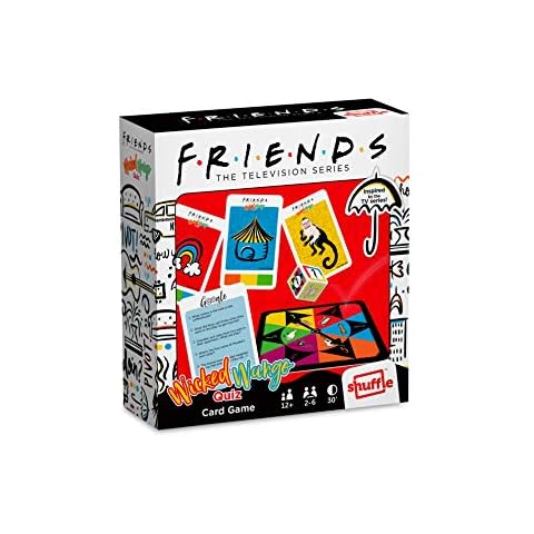 Shuffle Friends Wicked Wango Quiz Card Game, For 2 to 6 Players, Great Gift For Ages 12+ Cover