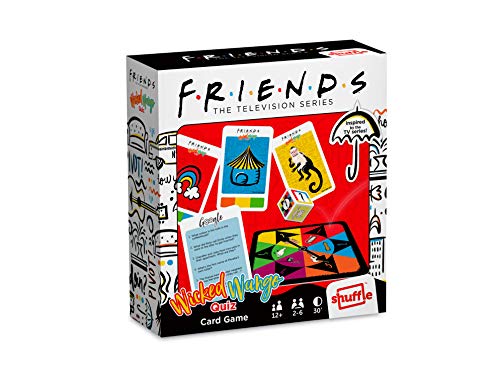 Shuffle Friends Wicked Wango Quiz Card Game, For 2 to 6 Players, Great Gift For Ages 12+