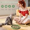 2Pcs Silicone Slow Feeder Cat Bowl,Puzzle Feeder Cat,Interactive Toys，Slow Feeding cat Bowl Suitable for All Dry and Wet Foods,Easy to Clean Silicone Bowls (Green and Blue) #5