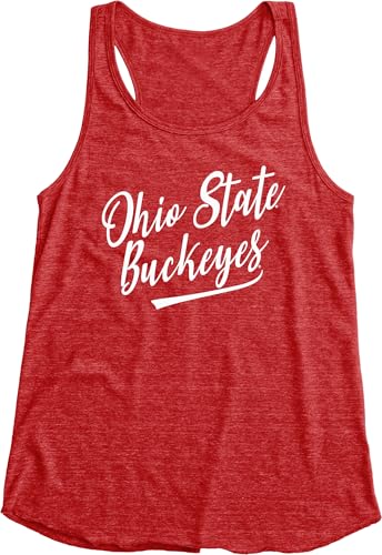 Image of Blue 84 NCAA Womens NCAA Officially Licensed Women's Tank Top Tri-Blend Signature