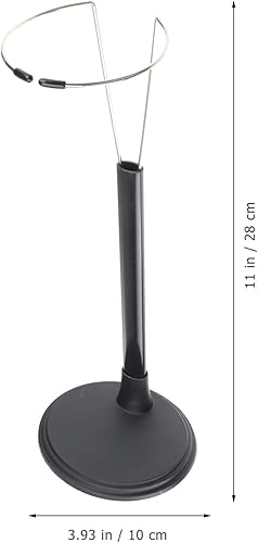 Miniatura 3 de jojofuny Soportes de muñeca para muñecas de 12 pulgadas, 2 piezas, soporte de figura de acción negro, portátil, organizador de muñecas de moda,