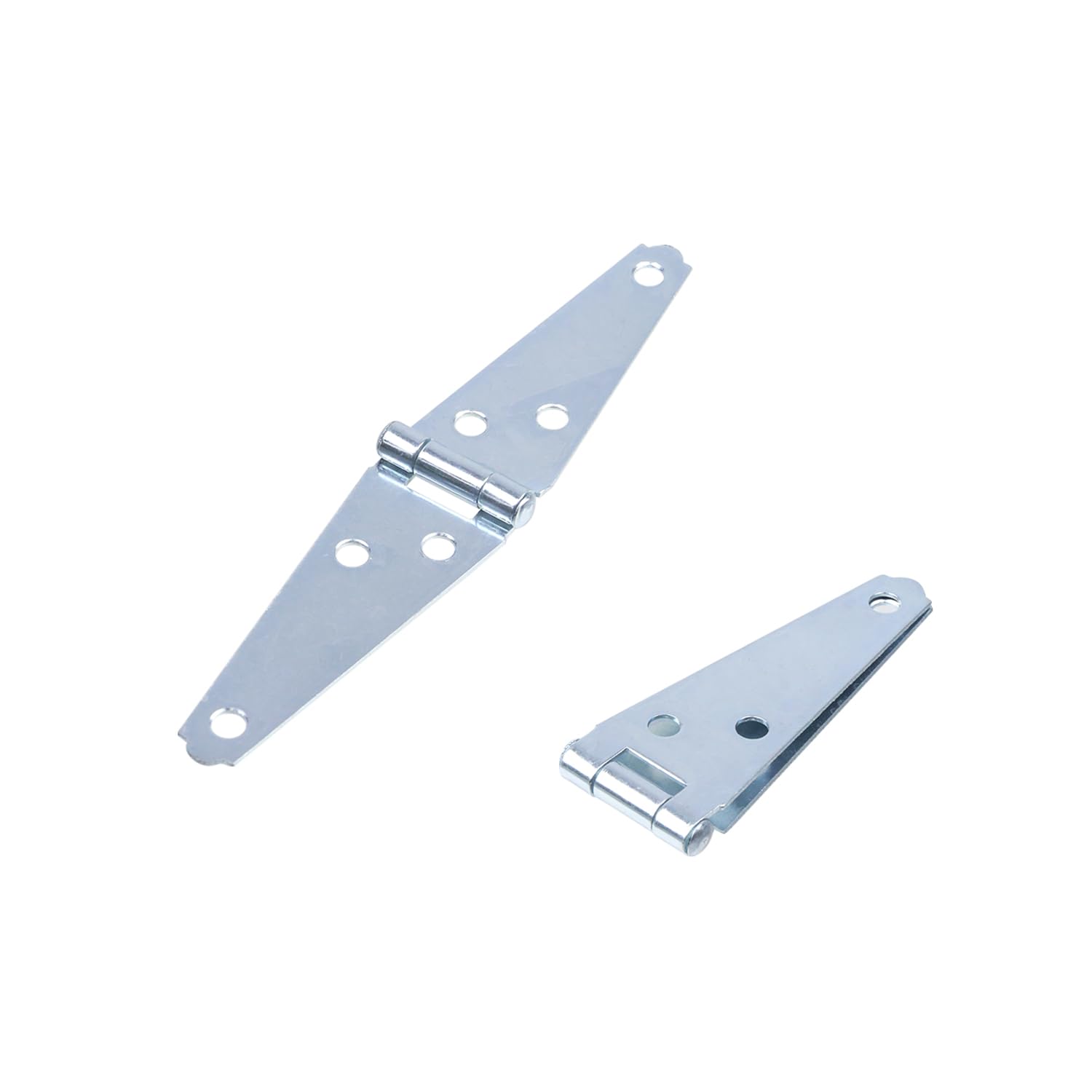 Heavy Duty Gate Hinges - 6 Pack Silver -8