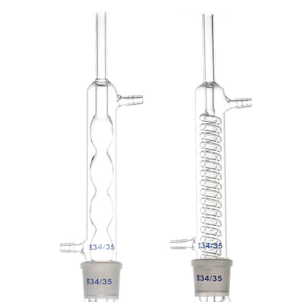 Fat Extractor Serpentine Sphärische verdickte Destilliergeräte Standkolben Soxhlet Extractor (500ml,spherical)