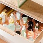 Honeycomb Separator Adjustable Drawer Organizer Divider for Underwear Belt-Scarf Socks Organizer (Pink(1pc)) - Image 4