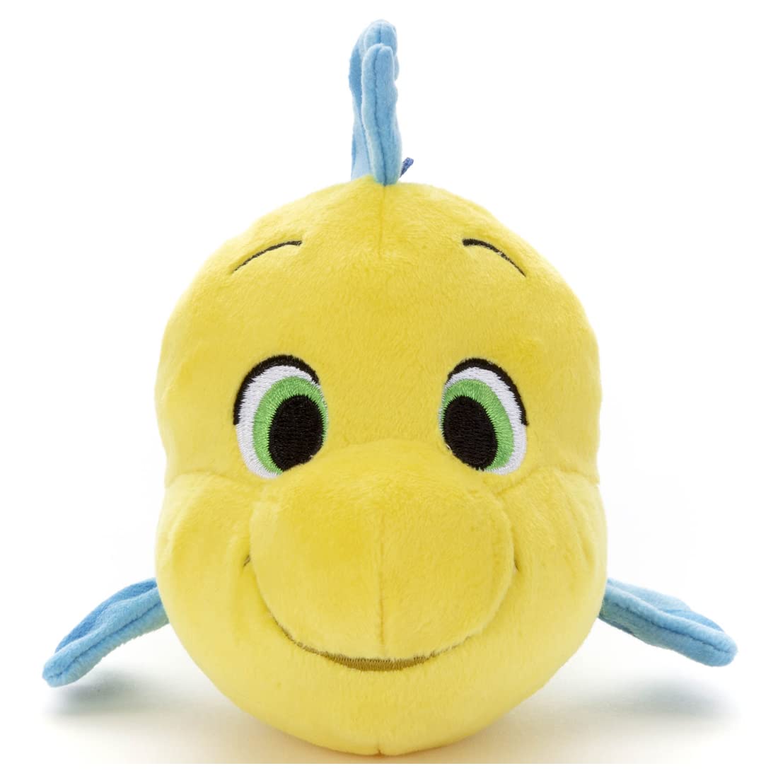 Takara Tomy Disney Little Mermaid Flounder Washable Beans Plush 5in