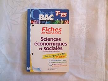 Paperback Sciences économiques et sociales Tle ES Book