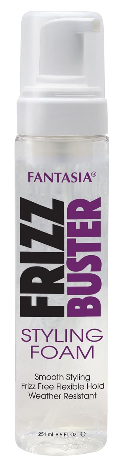 Fantasia Frizz Buster Styling Foam - 8.5 fl oz (Pack of 2)