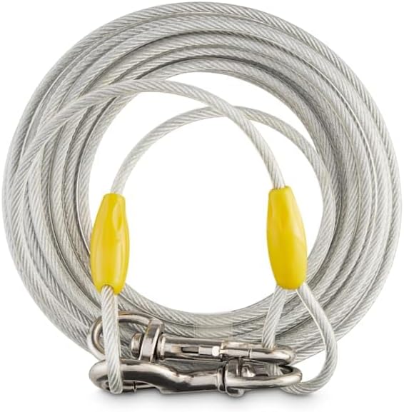 EveryYay by Petco Free-to-Flex Tie-Out Cable for Dogs up to 150 lbs. 40' ft. X-Large