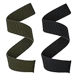 - One Piece and Loop Design, Haken ordentlich angeordnet, kleiner Spalt und starker Griff, atmungsaktives hautfreundliches Material kann gewaschen werden, es ist einfach zu installieren und zu entfernen, passt Handgelenkgröße 130mm-230mm.