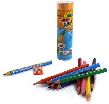 Bic Evolution 12+1 Metal Tüp Kuru Boya Kalemi Seti, Renkli