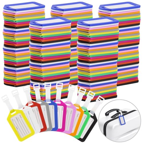 200 Pcs Luggage Tags, 3.3×2