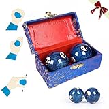 Mustools 2 Pack Yin Yang Baoding Balls | Tai Chi Balance & Hand Therapy - Adult Stress Relief Meditation Balls, Boost Mindfulness Harmony for Men Women