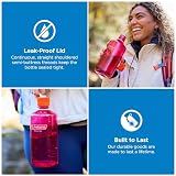 Nalgene Sustain Tritan BPA-Free Water Bottle Made with Material Derived from 50% Plastic Waste, 32 OZ, Narrow Mouth, Butter
