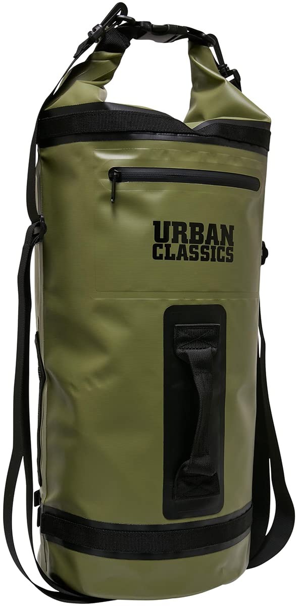 Urban Classics Unisex Backpack Multifunctional Bag Water Resistant Large Zip Pocket 2 Mesh Pockets on The Front with 2 Canvas Straps and Handle in 3 Colours 3 litres - Image 2