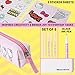 Get Trend Hello Kitty Gifts Stationary Set Notebook Ball Point Pens Kawaii Pencil Case Anime Stickers Cute Stuff Journal Accessories Gifts for Teens (Pink Hello Kitty)