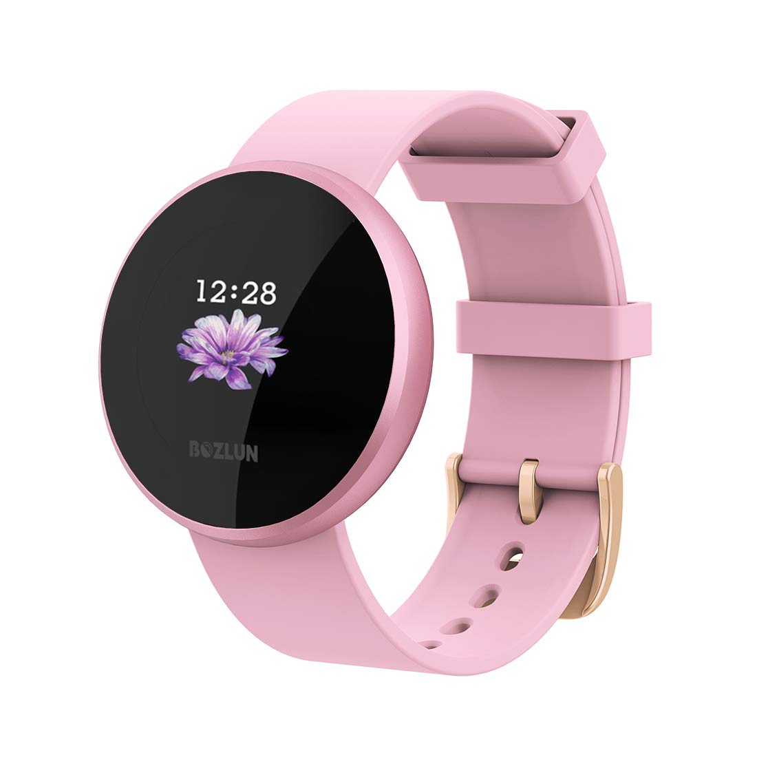 LB LIEBIG Women's Smart Watch, Waterproof Smartwatch Activity Fitness Tracker and Heart Rate Monitor Message Call Reminder Tracker Step Counter Compatible with Android Phones and iPhones