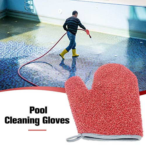 de limpeza de piscina - s de limpeza de secagem rápida Spa Scrubbing Mitts - de esfregar piscina reu