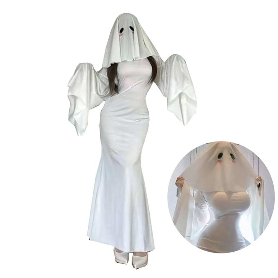 巾着付きルームウェア Halloween Ghost Chateau L 巾着付きルーム