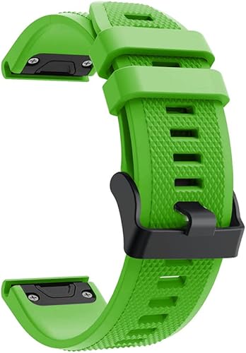 REYDA Correa de silicona compatible con Garmin Forerunner 965955945935, 0.866 pulgadas, ajuste rápido, correa de silicona de repuesto para Garmin
