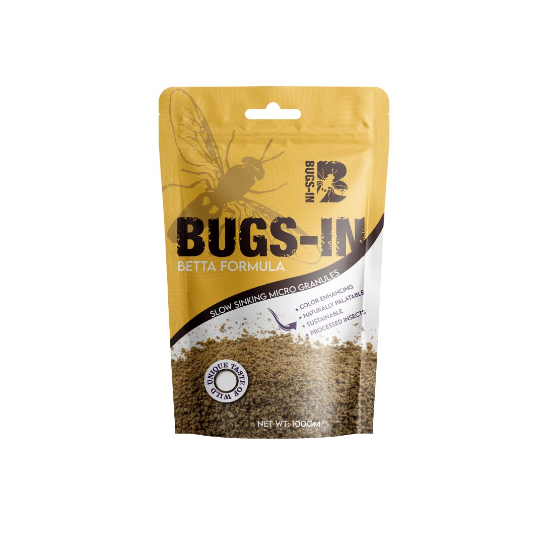 Bugs IN Betta Formula, Slow Sinking Microw Granules, Black Soldier Fly Larvae Bug Based Fish Food, 100g Pack (B09S2ZF5HR) Amazon Price History, Amazon Price Tracker