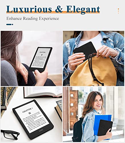 Capa de tecido macio para Kindle de 11ª geração 2022, modelo C2V2L3, capa de material TPU durável co