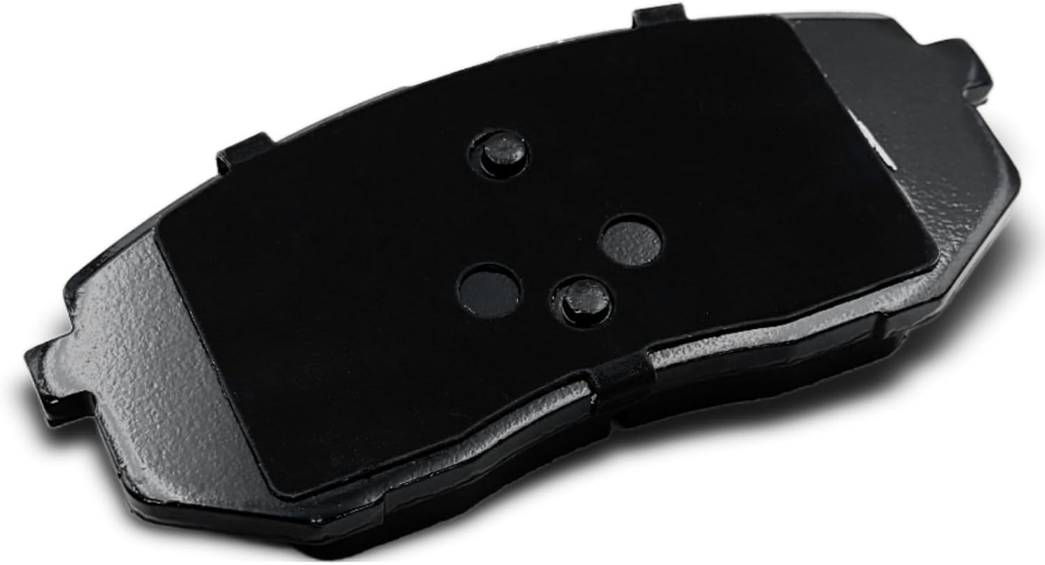 D1813 D1855 8pcs Ceramic Front Rear Brake Pads Set With Clips Fit For 2016-2020 Kia Optima,For 2021-2022 Kia Forte,For 2020-2022 Forte5,For Kia Soul EV,For Hyundai Elantra GT,For Kona,For Veloster