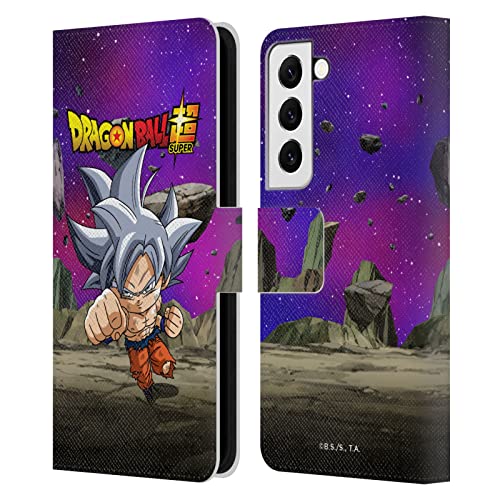 Étui portefeuille Galaxy S22 Goku Ultra Instinct idéal pour fans en déplacement
