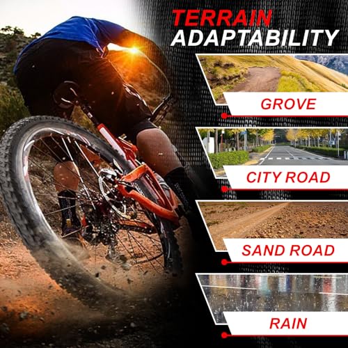 2 Pack 26 inch Bike Tires – 26 × 1.95 inch Folding