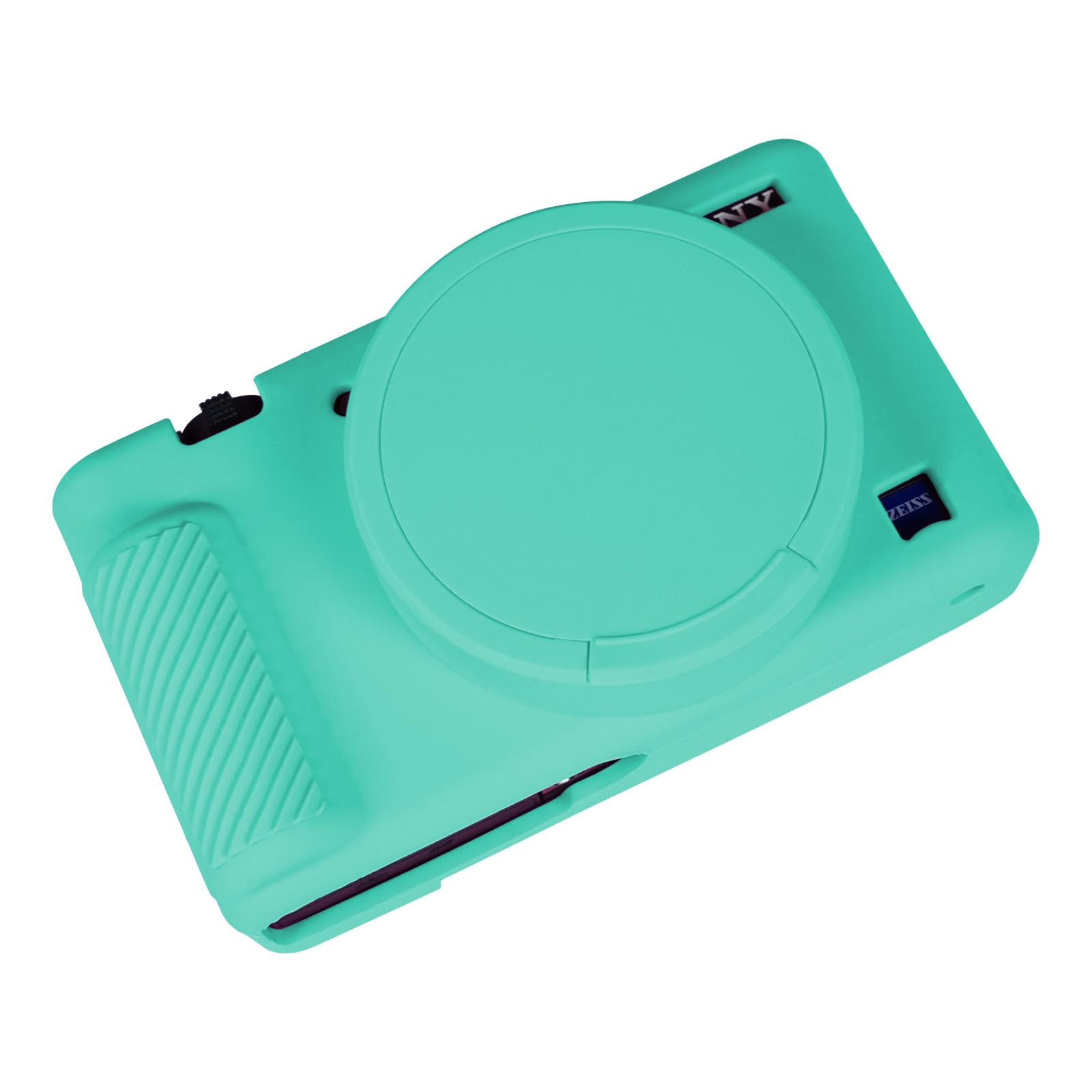 Camera Case for Sony ZV-1, ZV1 Camera Cover Silicone Camera Sleeve Body Skin Protective Case with Removable Lens Cap for Sony ZV 1 Digital Camera,