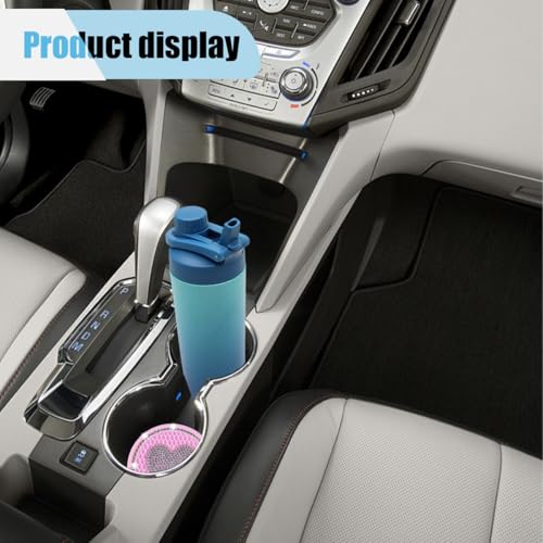 Insertos para Portavasos de Auto Brillantes 2PCS 2.75 pulg miniatura 6