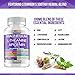 Magnesium Complex 1000mg L Theanine 200mg Apigenin 50mg Supplement with Mag Glycinate Citrate Malate Taurate + Chamomile 5-HTP Passion Flower Lemon Balm B6 Ashwagandha and L Tryptophan - Made in USA