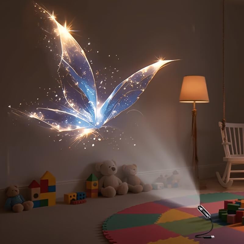 Galaxy Projector Night Light with Ocean Whale Projection | LED Ceiling Projector Lamp with Multiple Light Modes | Rotating Sky Effect | USB Powered Ambient Lamp for Bedroom Kids-image-45
