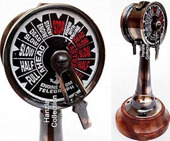 アンティーク 雑貨 マリン 錨 エンジンテレグラフ テレグラフ アンティーク インテリア 雑貨 マリン ミニチュア 再