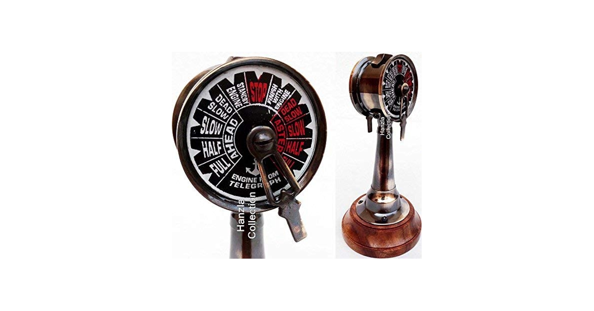 Amazon.co.jp: Mahira 船舶用真鍮製船舶用テレグラフ 6インチ