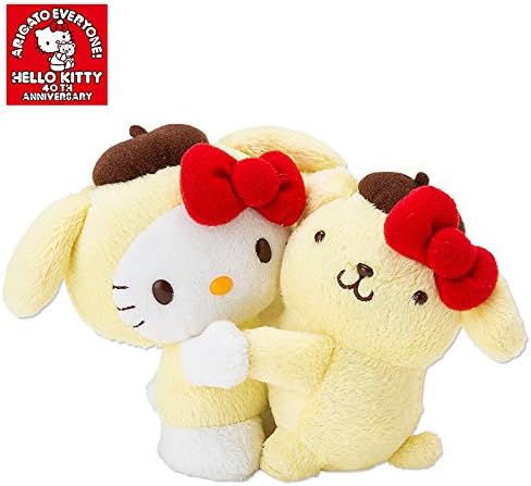 Amazon Co Jp ハローキティ40th ぬいぐるみ ポムポムプリン おもちゃ Amazon Co Jp ハローキティ40th ぬいぐるみ ポムポムプリン おもちゃ