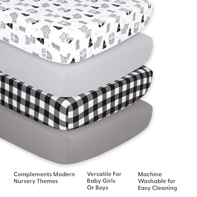 Woodland Plaid Crib Sheet Bundles (Woodland Plaid)