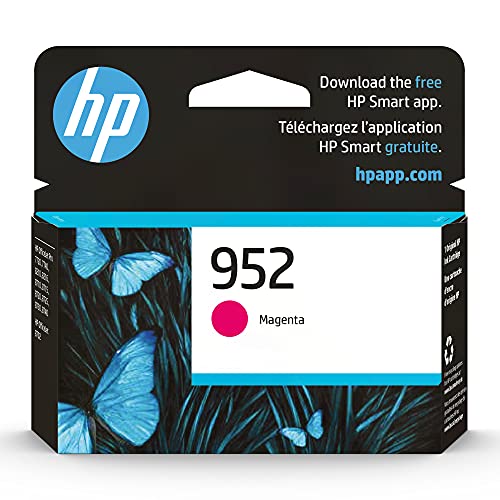 Image of HP 952 Magenta Ink Cartridge | Works OfficeJet 8702, OfficeJet Pro 7720, 7740, 8210, 8710, 8720, 8730, 8740 Series | Eligible for Instant Ink | L0S52AN