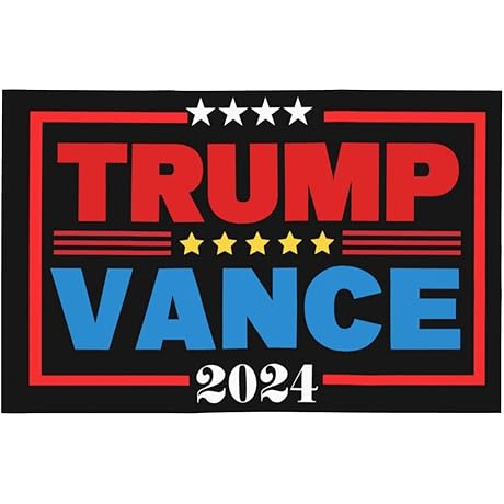 Trump Vance 2024 Flags for Car
