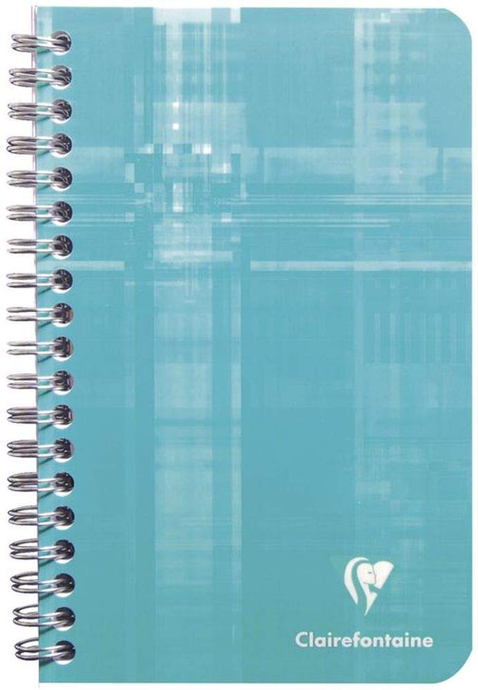 Clairefontaine 68681C Notebook, French Ruling, 11 x 17 cm, 50 Sheets, Assorted Colours