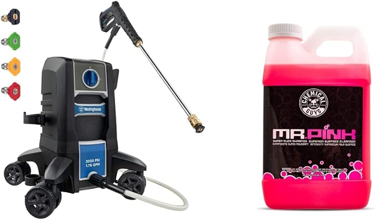 Westinghouse ePX3050 Electric Pressure Washer & Chemical Guys CWS_402_64 Mr.