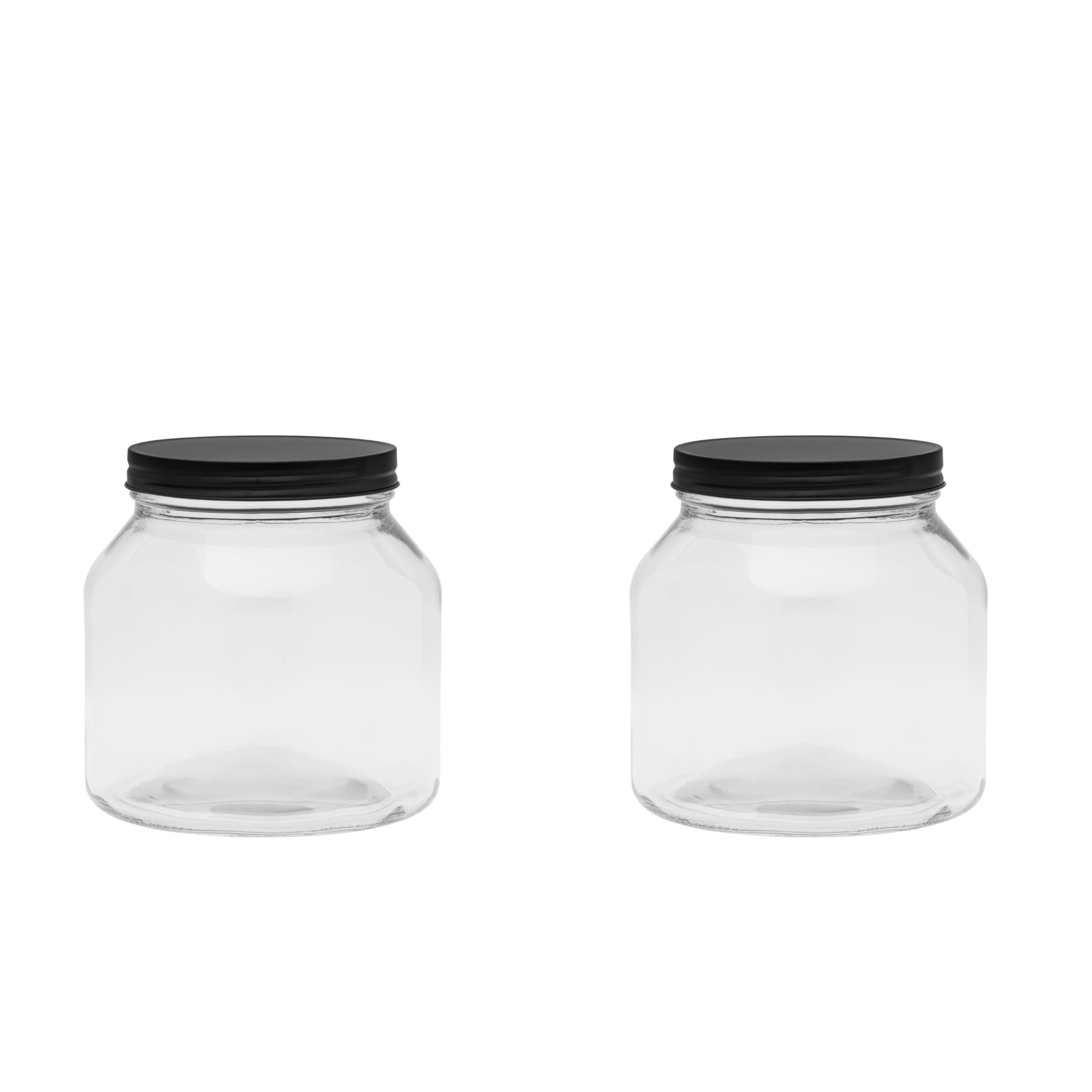 10 Strawberry Street Black Lid / Large / 76.0 fluid_ounces Food Jars & Canisters