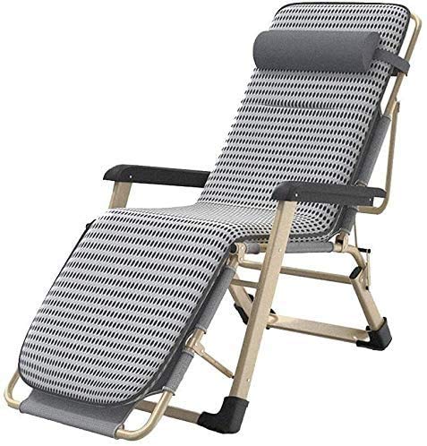 Chaise longue de patio inclinable pour vos après-midi au soleil