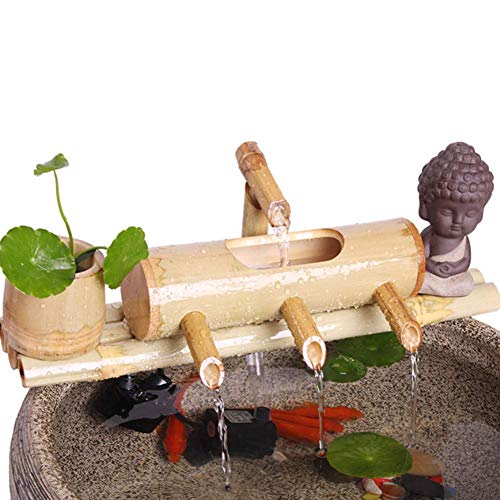 Adornos creativos de peces XJBTBA para fuentes de agua y estatua decorativa