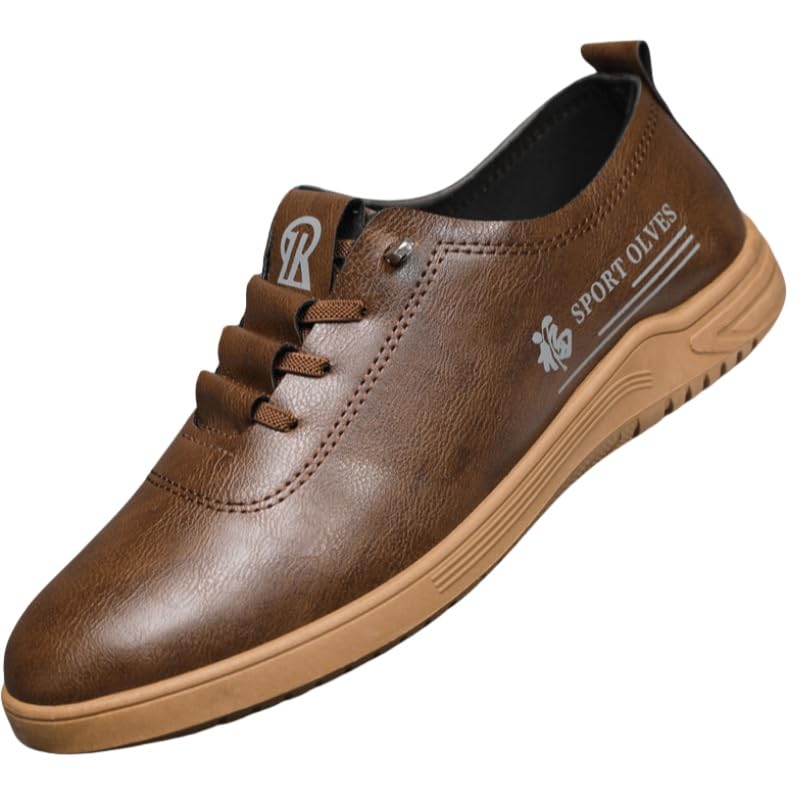 Plus Size Men's Fashion Sneakers Classic Casual Shoes fo Breathable Business Dress