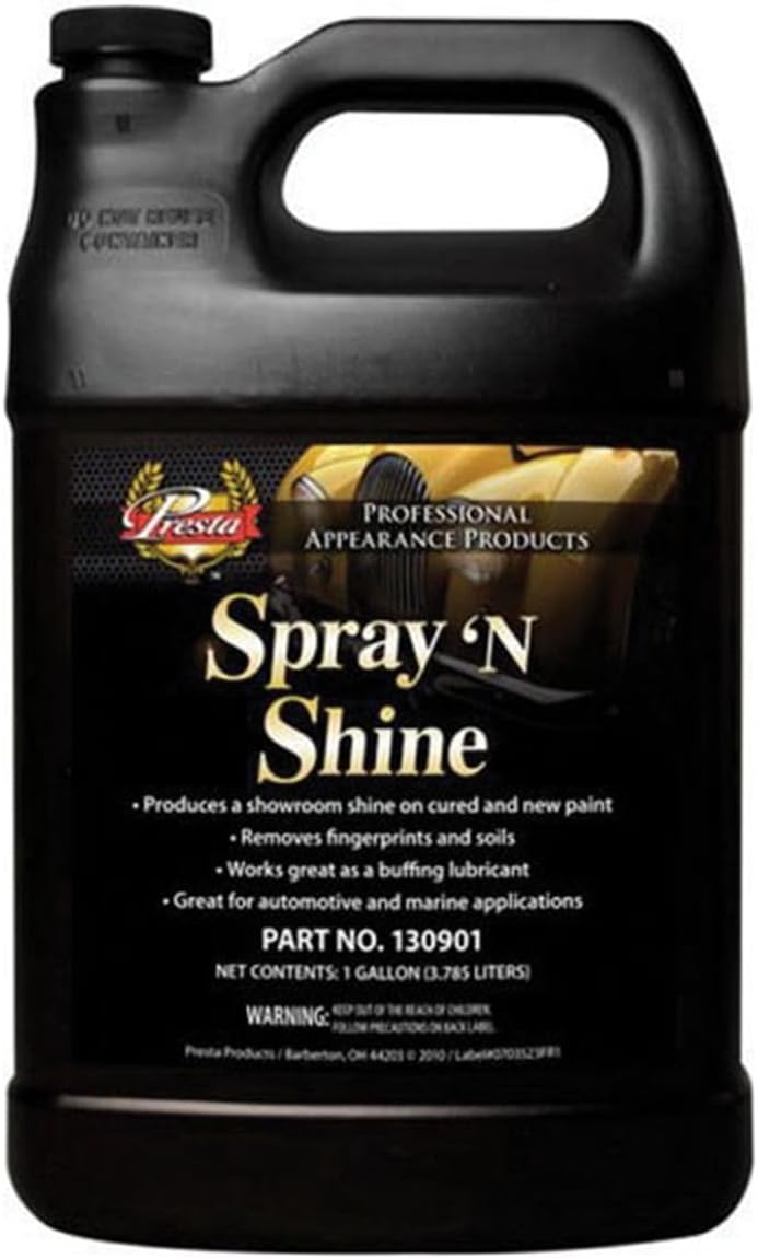 Presta PST-130901 Spray n Shine, 1-gallon