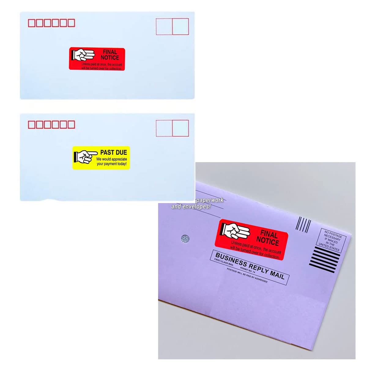 ChromaLabel 1 Lot De 250 étiquettes De Collecte De Comptes De 5,4 Cm | Boîte Distributrice – 750 Au Total